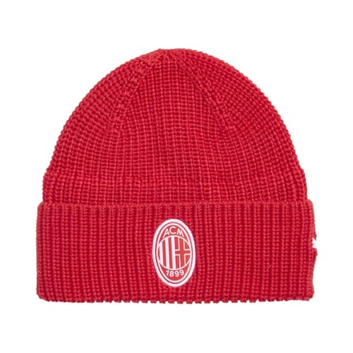 PUMA Mens Ac Milan Essentials Beanie Casual - Red