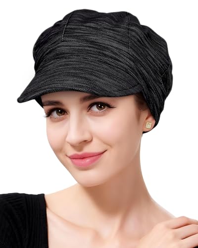 Hachapy Chemo Headwear for Women Baseball Caps & Hats - color: Black