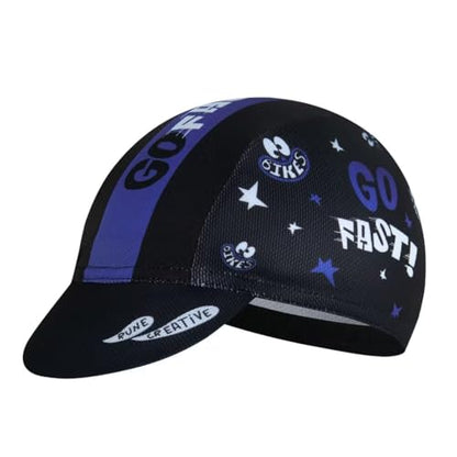 Cycling Cap for Man and Woman Cycling Hat Under Helmet-Polyester Breathable Sweat Absorbent - color: Go-3