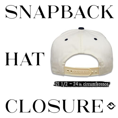 Funky Junque Adult Trucker Snapback Hat 2-Tone Baseball Cap - color: Birdies (Upside Down) - Black/Beige