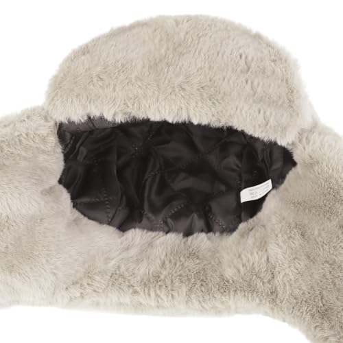 MioCloth Faux Fur Winter Earflap Russian Ushanka Hat - Fur Lined Winter Cap - color: Brown