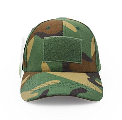 UltraKey Military Tactical Operator Cap, Outdoor Army Hat Hunting Camouflage Baseball Cap - color: Jungle Camouflage
