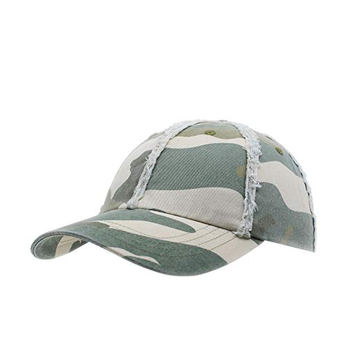 The Vintage Year Camouflage Army Outdoor Hunting Unstructured Adjustable Cadet Army Baseball Cap - color: Fashion Olive Camo, size: One Size