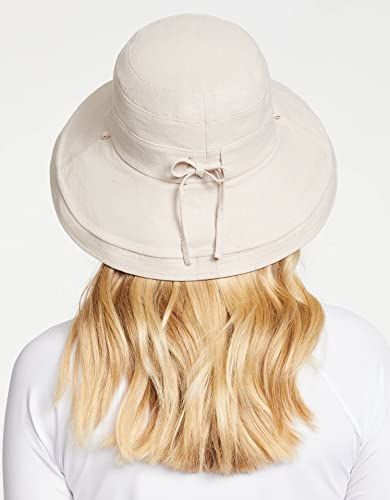 Solbari Women's Holiday Sun Hat UPF 50+ - color: Natural/Beige, size: Large-X-Large