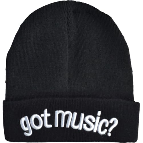 Music Beanies/Assorted Designs, Styles, & Colors - color: Cuffed, style: Got Music?