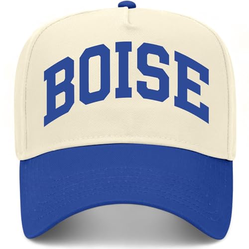 Boise Collegiate Hat - color: Royal/Natural