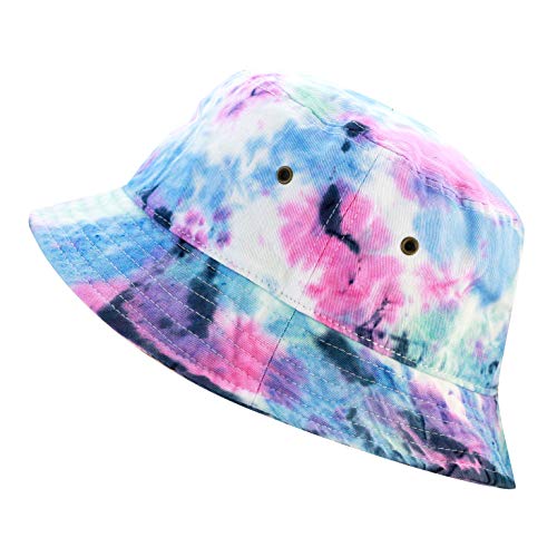 Cotton Bucket Hat Packable Sun Hat – Unisex Summer Travel Beach Fisherman Hat for Men Women Outdoor Fishing Hiking - color: 1. Color 2, size: Large-X-Large