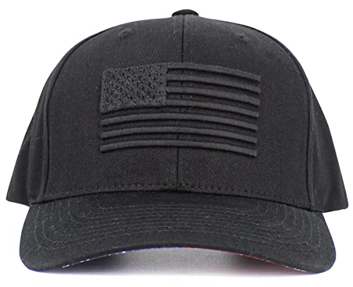 KBETHOS Flag USA America Military Thin Blue Line Thin Red Line Vintage Distressed Baseball Cap Dad Hat Unisex Adjustable… - color: Black Flag Underbrim Ballcap