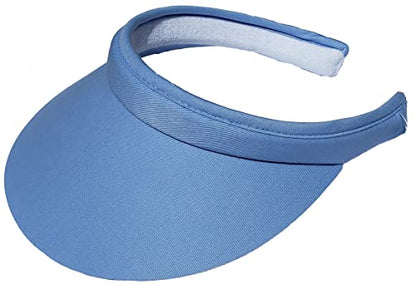 Generic Womens Slip-on Visor - color: Light Blue