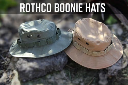 Boonie Hat - color: Khaki, size: 7 3/4