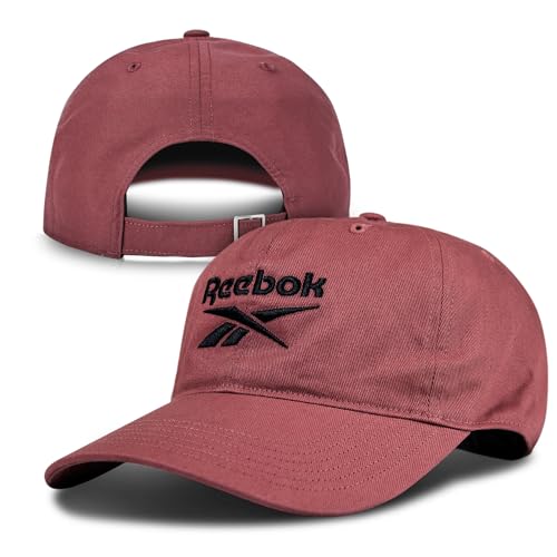 Reebok Classic Logo Hat | Mens | Womens | Adjustable | Breathable | Everyday | Low Profile | Cotton Twill - color: Rose Pink