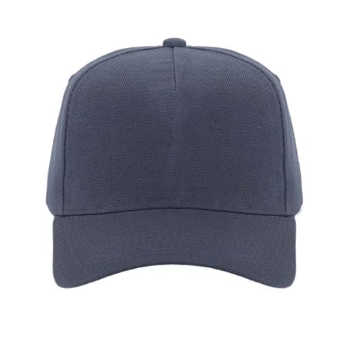 5-Panel Baseball Cap for Workouts, Hiking, Outdoor Sports, Customizable DIY Design, All-Season Comfort Fit, Adjustable - color: Dark Gray