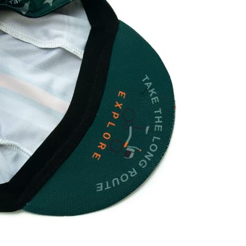 Cycling Cap for Man and Woman Cycling Hat Under Helmet-Polyester Breathable Sweat Absorbent - color: Bplan-22