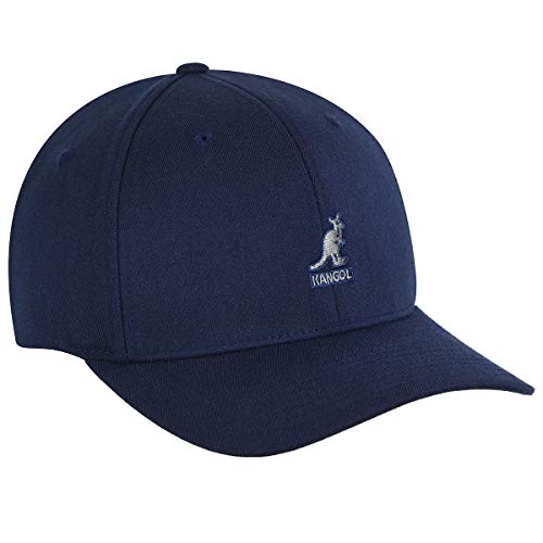 Kangol Men, Women Wool Flexfit Baseball - color: Dark Blue, size: XX-Large