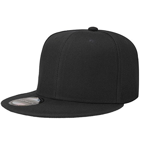 Falari Wholesale 12 Pack Snapback Hat Cap Hip Hop Style Flat Bill Blank Solid Color Adjustable Size - color: 12-pack Assorted #4