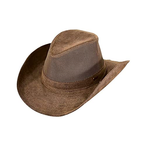 Outback Trading Unisex Adult's Knotting Hill Canyonland Durable Breathable Brown Cowboy Hat - size: X-Large