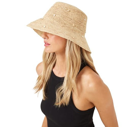 L*Space Carmel Island Hat for Women, One Size