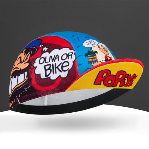 Cycling Cap with Sun Visor, Lightweight Polyester Bike Hat for Men & Women - color: Ck17