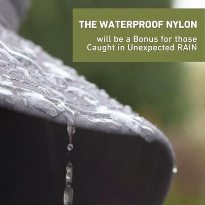 TOP-EX Men's Waterproof Bucket Sun Hat, UPF 50+ Wide Brim, S/M-XXL - color: 94573_army Green, size: Small-Medium