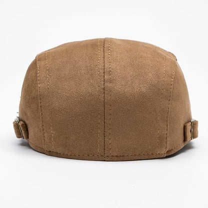 Mens Newsboy Cap Flat Ivy Gatsby Hat Adjustable Cabbie Cap for Women - color: Grey