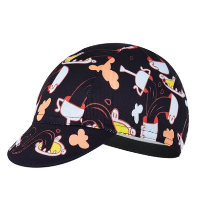 Cycling Cap for Man and Woman Cycling Hat Under Helmet-Polyester Breathable Sweat Absorbent - color: Go-10