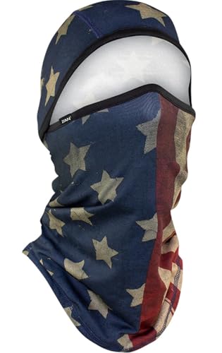 Zanheadgear WB4L114 Convertible Balaclava SportFlex Series Solid Black - color: Patriot
