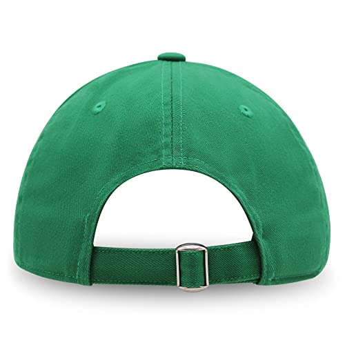 JPAK Two Tomatoes Premium Dad Hat Embroidered Cotton Baseball Cap Vegetables Embroidery - color: Kelly Green