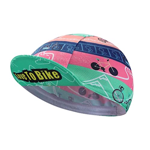 Funny Cycling Cap - Polyester Cycling Hat-Under Helmet - Cycling Helmet Liner Breathable&Sweat Uptake - color: B11