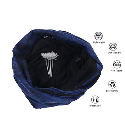 Ruphedy Men Slouchy Beanie Summer Long Oversize Thin Lightweight Skull Cap B011h - color: B090a-navy, size: One Size