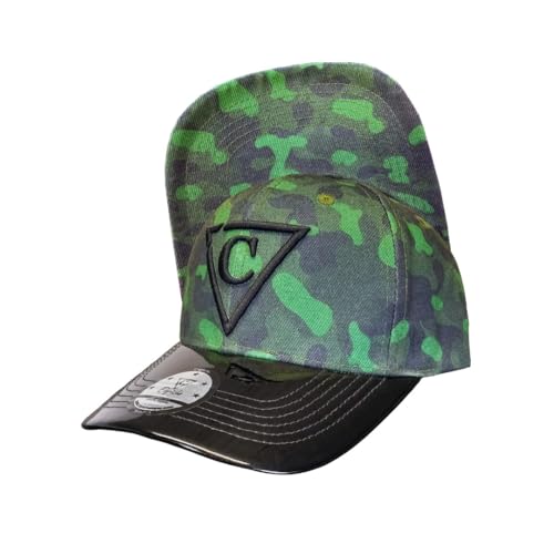 Capiche [99+ Variations] Special Series Snapback Cap - One Size Unisex Men - color: [Child] Green Camo Cu