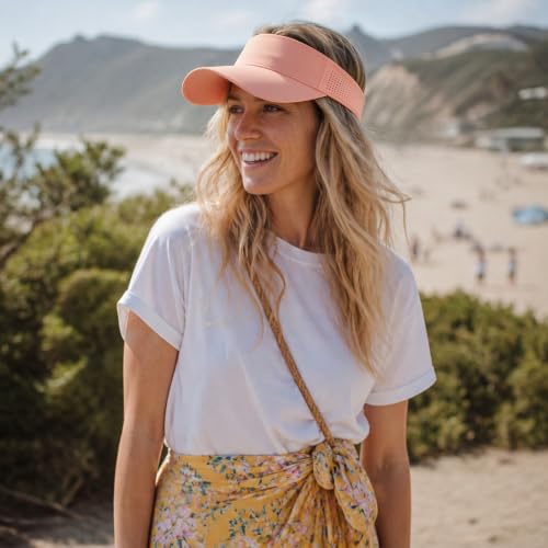 STARANCE Unisex Sun Visor Cap for Men Woman - color: Orange