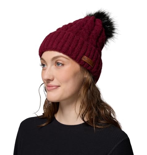 Columbia Unisex Adult Winter Blur II Beanie - color: Rich Wine
