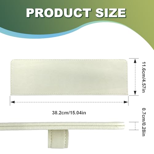 Car Sun Visor Extender Anti Glare Clip On Shade Universal Beige - color: Beige