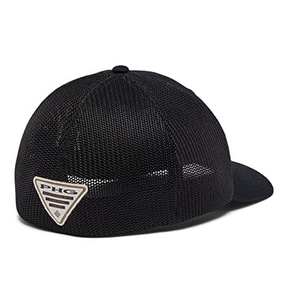 Columbia Unisex PHG Logo Mesh Ball Cap - color: Black, size: XX-Large