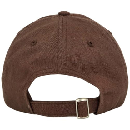 E BY ELIDAN Brooklyn New York Baseball Cap, Embroidered Dad Hat - color: Brown
