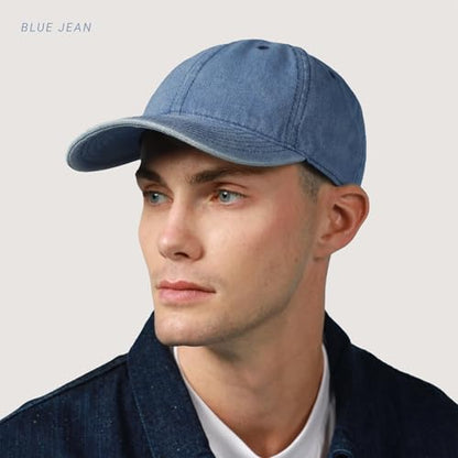CHOK.LIDS Everyday Premium Cotton Dad Hat Adjustable Baseball Cap Unisex - color: Sky Blue