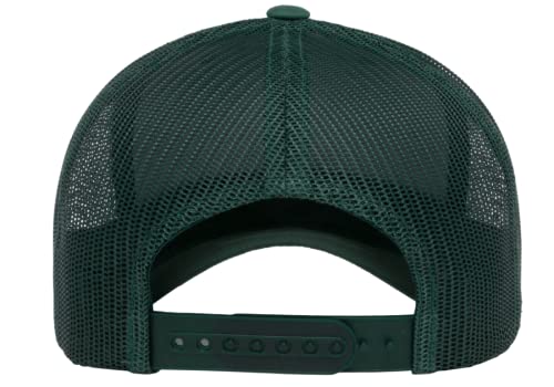 L2K Classics Plain Trucker Mesh Cap Baseball Cap - Mens Hats Trucker Hats for Men - color: Evergreen