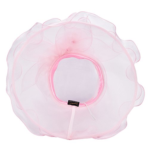 Lawliet Womens Flower Wedding Occasion Wide Brim Church Dress Sun Hat A341 - color: Pink, size: One Size