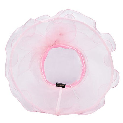Lawliet Womens Flower Wedding Occasion Wide Brim Church Dress Sun Hat A341 - color: Pink, size: One Size