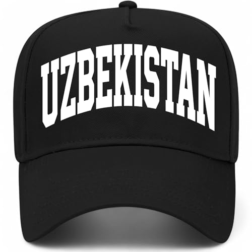 Uzbekistan Collegiate Hat - color: Black