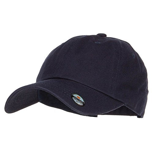 Nissi Unstructured Cotton Twill Washed Cap - color: Navy