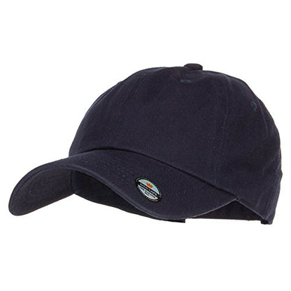 Nissi Unstructured Cotton Twill Washed Cap - color: Navy