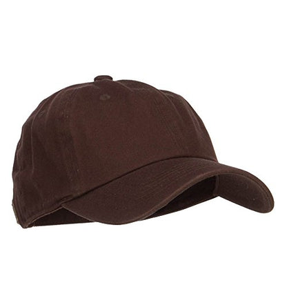 Nissi Unstructured Cotton Twill Washed Cap - color: Brown