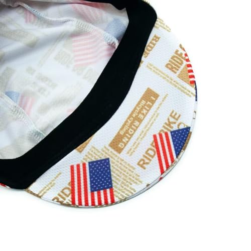 Cycling Cap for Man and Woman-Cycling Hat Under Helmet-Polyester Breathable Sweat Absorbent - color: Cou-4