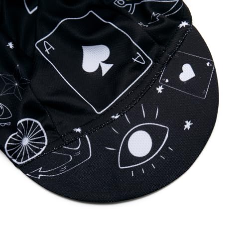 Cycling Cap for Man and Woman Cycling Hat Under Helmet-Polyester Breathable Sweat Absorbent - color: Bee-20