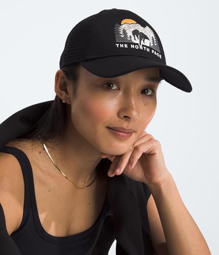 The North Face Embroidered Mudder Trucker - color: Tnf Black/Tnf Black/Bear Graphic