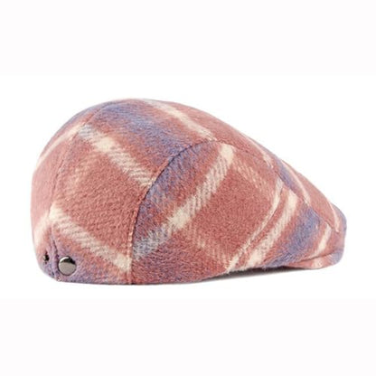 Idopy Men`s Classic Adjustable Ivy Irish Newsboy Golf Cap Hat - color: 451 Pink