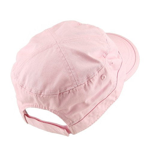 e4Hats.com Enzyme Regular Solid Army Caps - color: Pink