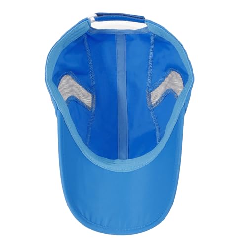 HH HOFNEN Quick Dry Cap Lightweight Running Sports Golf Hat for Men Women - color: #3 Blue