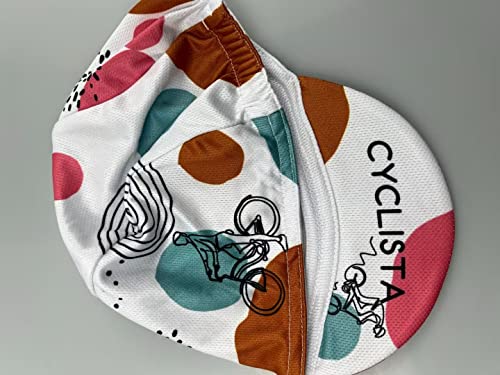Funny Cycling Cap - Polyester Cartoon Cycling Hat-Under Helmet - Cycling Helmet Liner Breathable&Sweat Uptake - color: B18